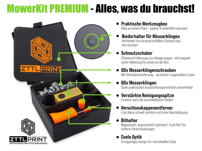 Stiga A 750 / 1000 / 1500 Mähroboter Performance Technikset PRO EVOlution MK4
