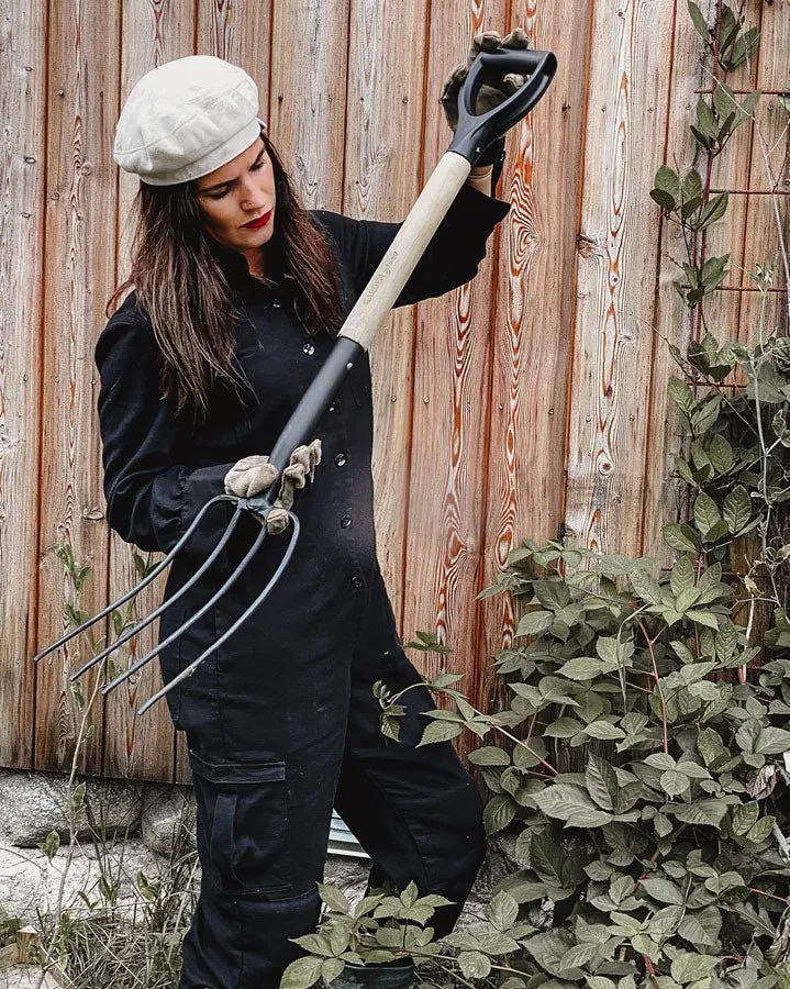 Garden Tool Set – Spade, Digging Fork & Premium Garden Gloves