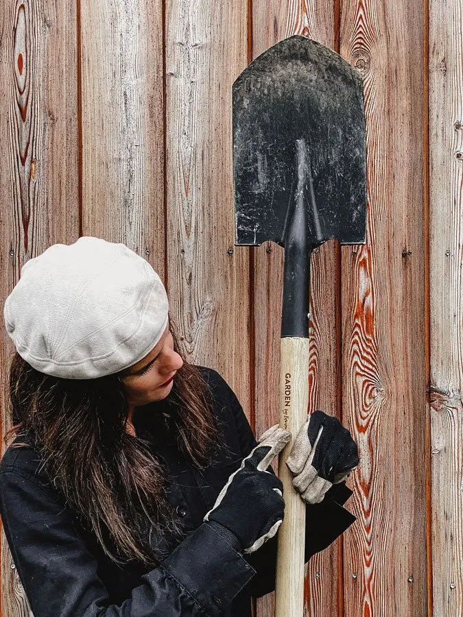 Garden Tool Set – Spade, Digging Fork & Premium Garden Gloves