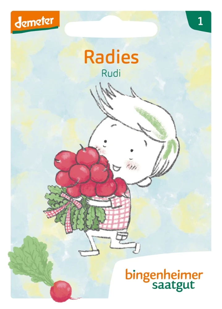 BIO Saatgut Radies Rudi