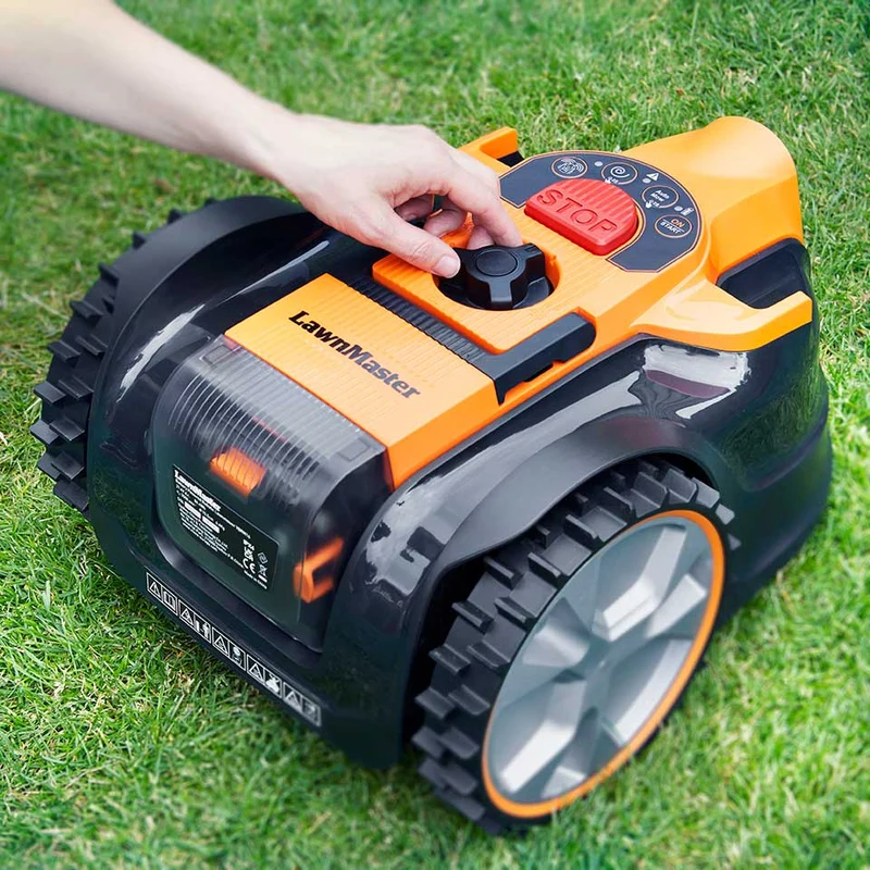 LawnMaster OcuMow® DM16-150 | MX 24V Drop and Mow Robotic Lawnmower-With Battery