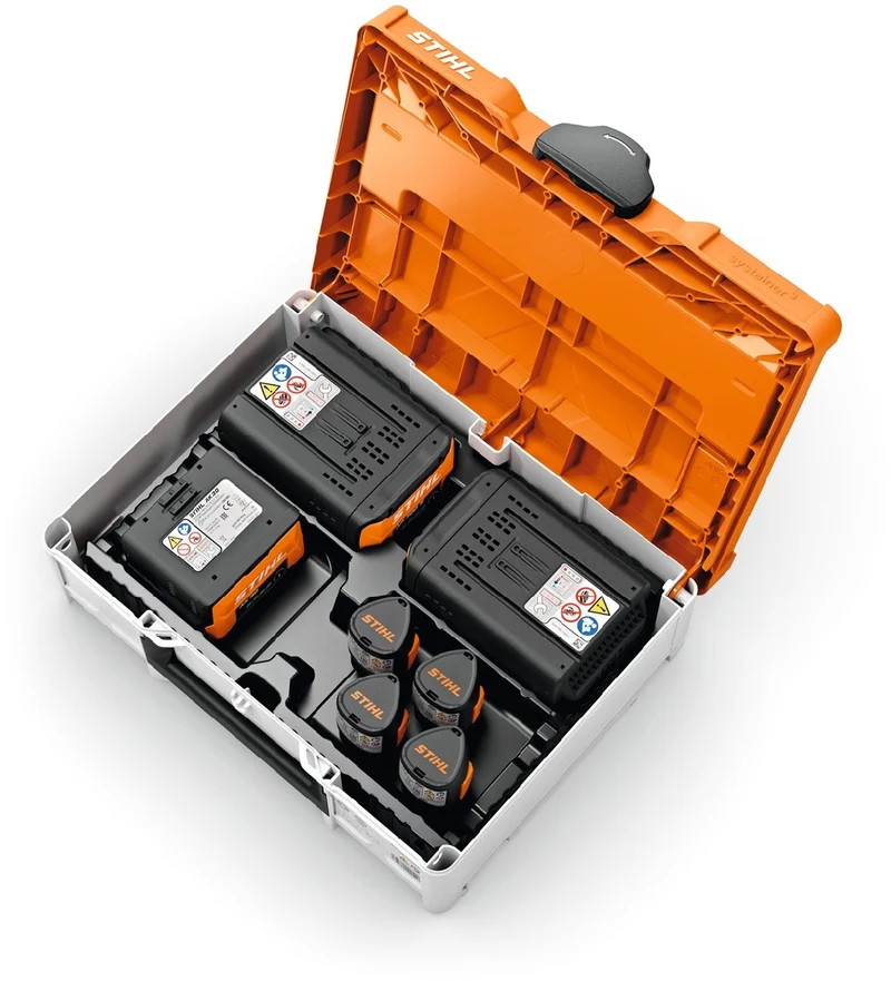 STIHL Akku-Box Systainer System S - 4 Akkus AP/AK/AS