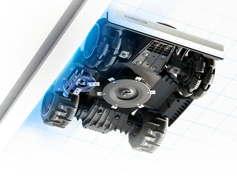 Mammotion LUBA mini 2 AWD 1000 inkl. gratis Reinigungsständer