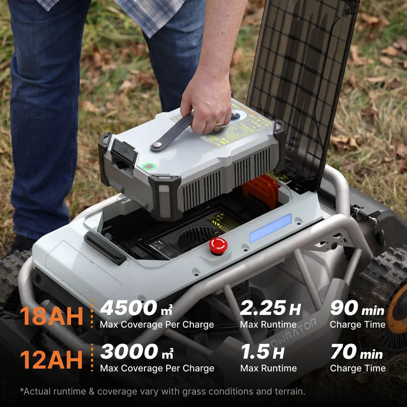 Mowrator S1 4WD/Allrad 119 % Steigung