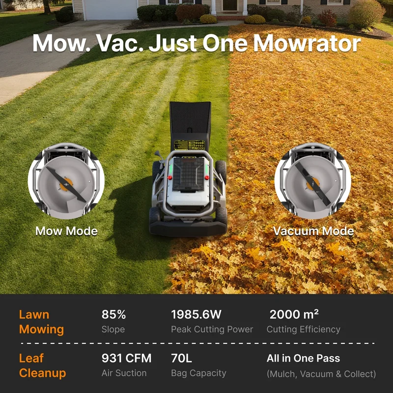 Mowrator S1 4WD/Allrad 119 % Steigung