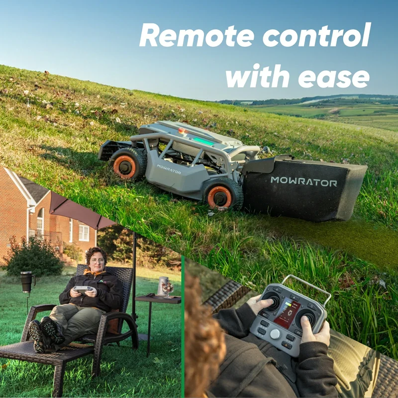 Mowrator S1 4WD/Allrad 119 % Steigung