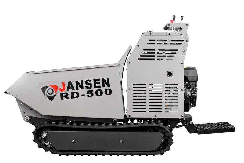 Raupendumper Jansen RD-500, Benzinmotor,9PS,hydrostatisch,Kettendumper