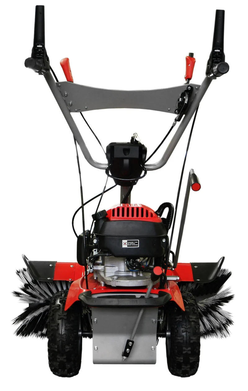 Kehrmaschine Jansen MKB-500E inkl. Schneeschild+Behälter+E-Starter