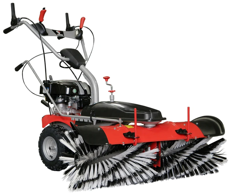 Kehrmaschine Jansen MKB-500BS, B&S 750EX Serie inkl. Schneeschild und Behälter