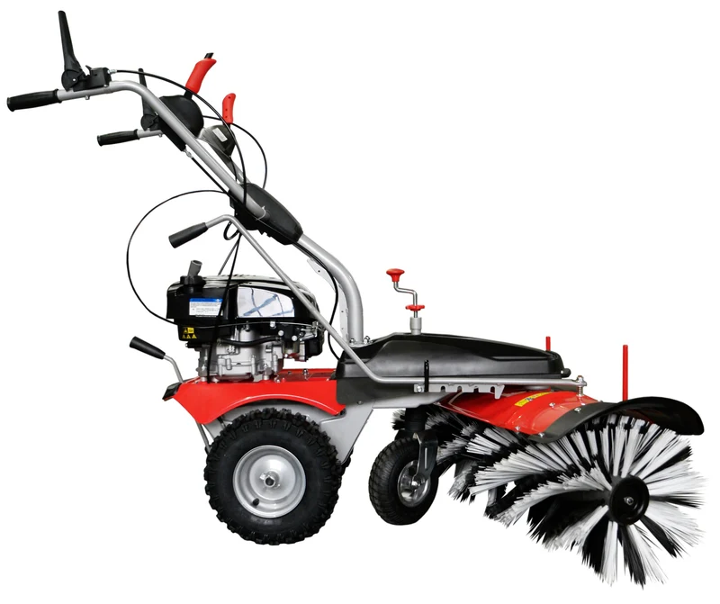 Kehrmaschine Jansen MKB-500BS, B&S 750EX Serie inkl. Schneeschild und Behälter
