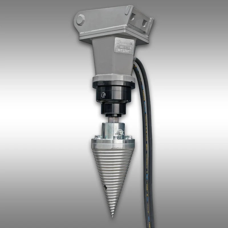 Kegelspalter Jansen JSK-500-EURO, Spaltkegel, Drillkegel, Holzspalter