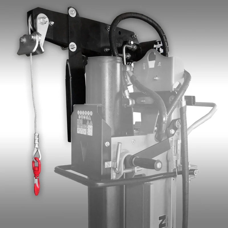 Hydraulische Seilwinde Jansen TSW-500, Traktorspalter TS-22, TS-30(K)