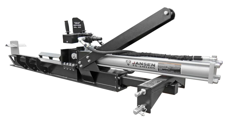 Holzspalter Jansen TS-14L105, liegend für Traktor, hydraulisch, 14 t