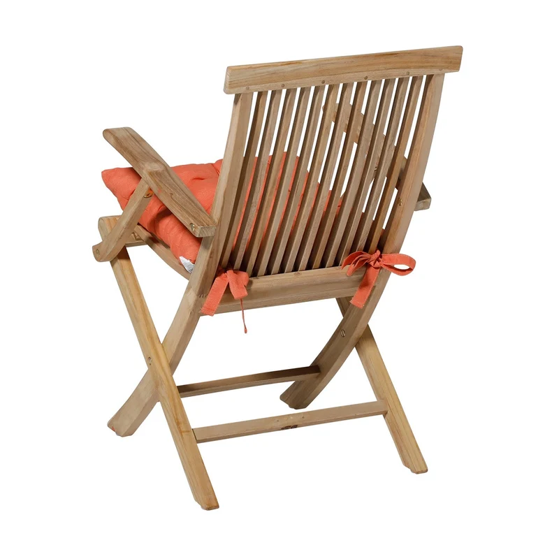 Madison Toscane zitkussen ca.46x46cm Panama flame orange