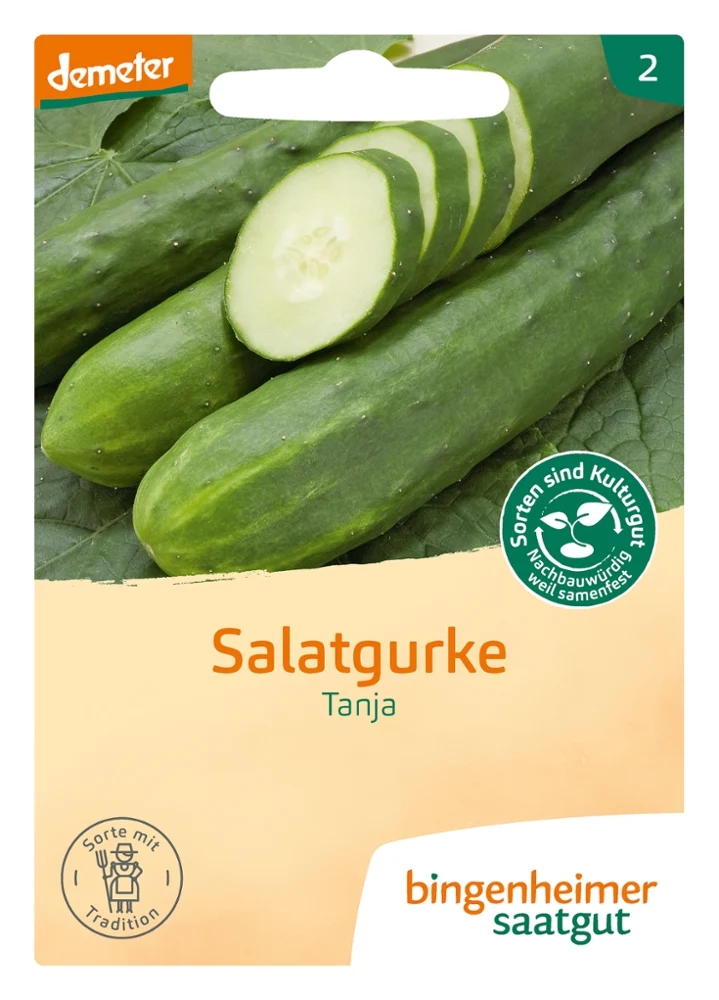 BIO Saatgut Freilandgurke Tanja