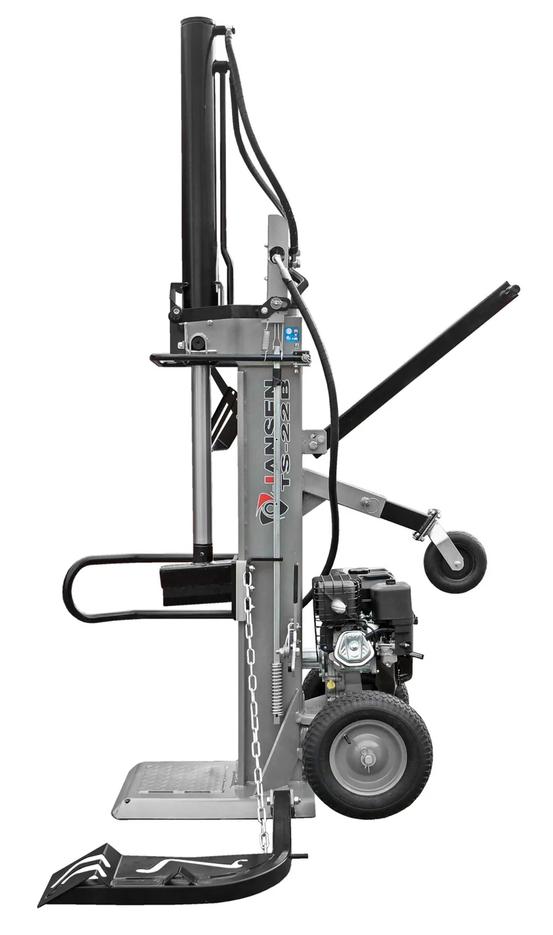 Holzspalter Jansen TS-22B, 22 t, inkl. Stammheber, 10PS Briggs&Stratton