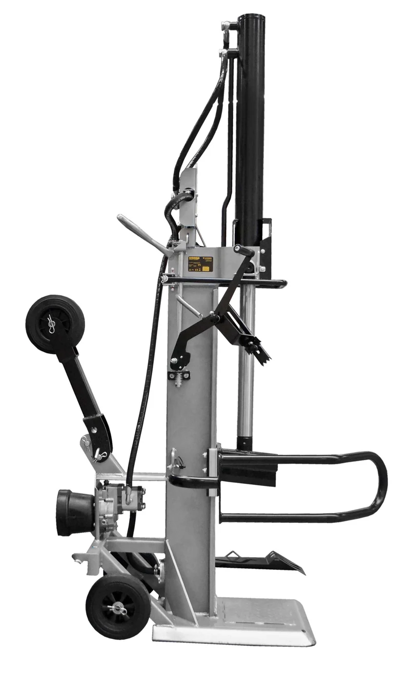 Holzspalter Jansen TS-22, 22 t mit Stammheber, Zapfwellenantrieb