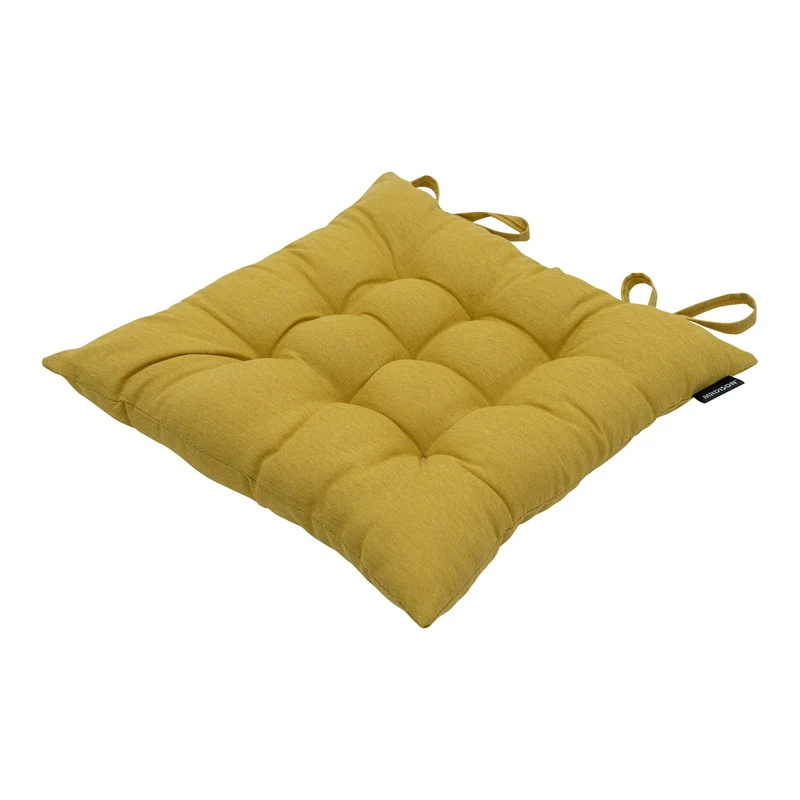 Madison Toscane zitkussen ca.46x46cm Panama mustard