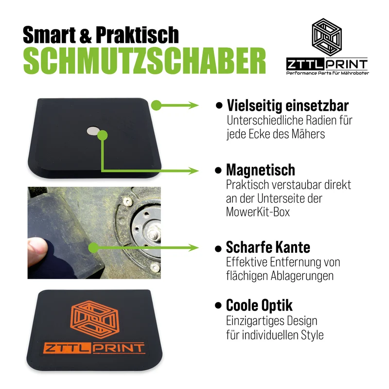Universal Schmutzschaber Mähroboter Performance Smart