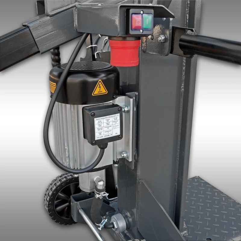 Holzspalter Jansen TS-12E, 12 t mit Stammheber, Elektromotor 3,3 kW