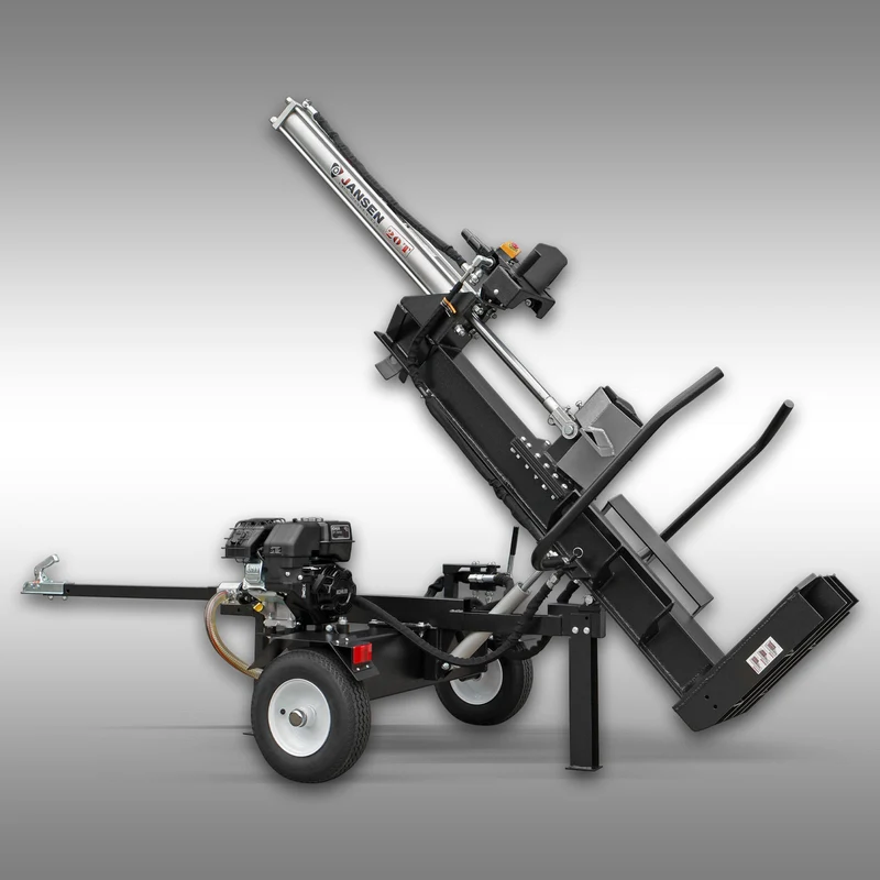 Holzspalter Jansen HS-20H110, 20t, 110cm, Benzinmotor, stehend