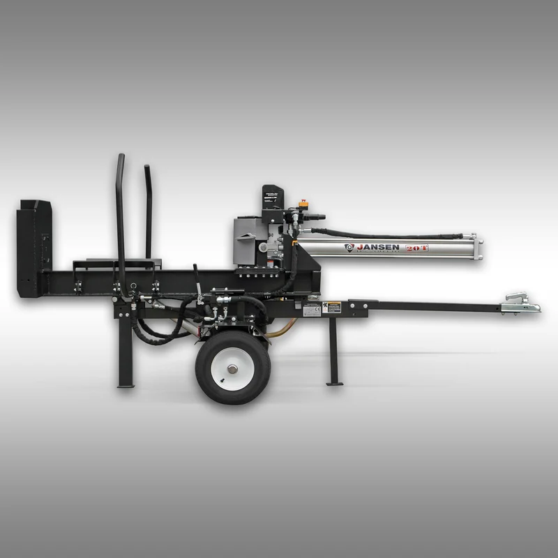 Holzspalter Jansen HS-20H110, 20t, 110cm, Benzinmotor, stehend