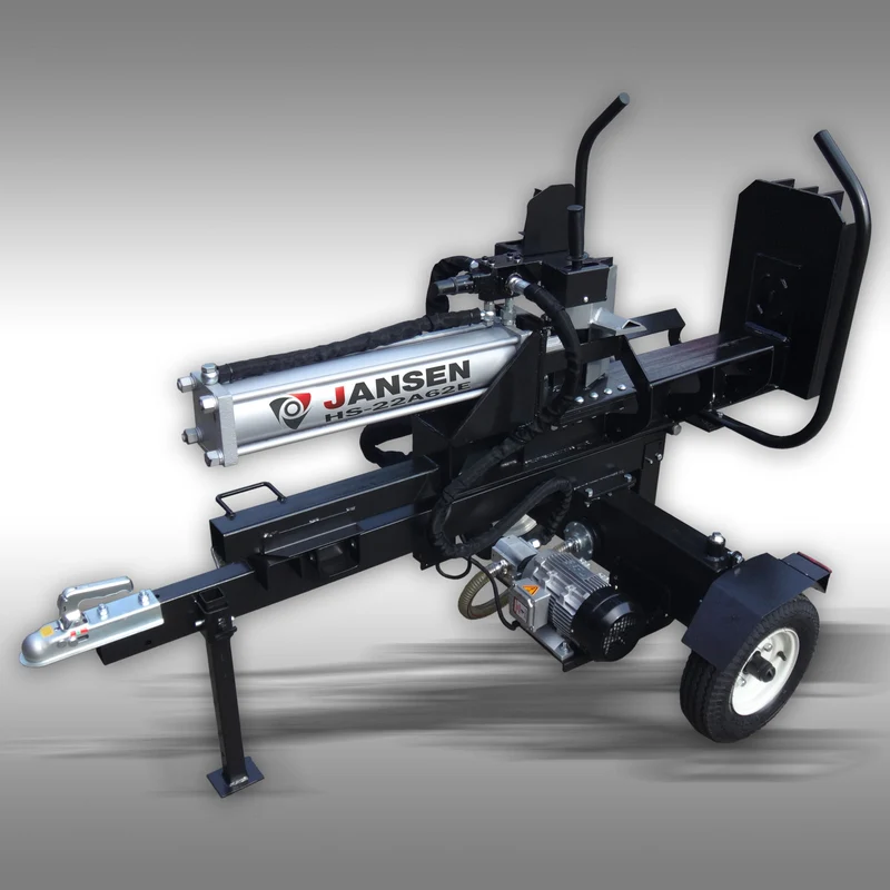 Holzspalter Jansen HS-22A62E Elektromotor, 22t, 62cm, stehend+liegend