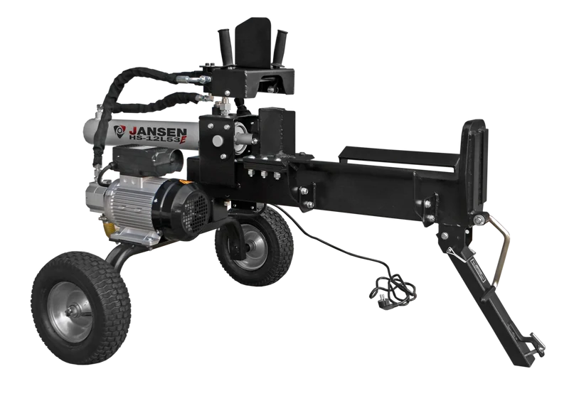 Holzspalter Jansen HS-12L53E, 12 t, 53cm, liegend, Elektromotor 230V