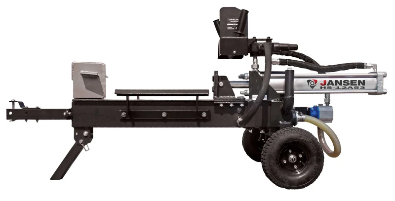 Holzspalter Jansen HS-12L53, 12 t, 50cm, liegend, Benzinmotor 6,5 PS