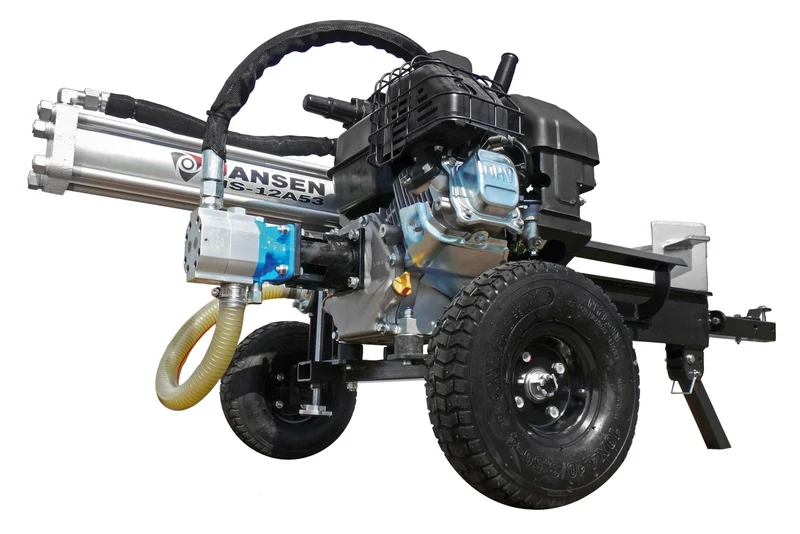 Holzspalter Jansen HS-12L53, 12 t, 50cm, liegend, Benzinmotor 6,5 PS