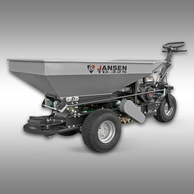 Rasenbesander Jansen TD-325, Topdresser, Düngerstreuer, Sandstreuer