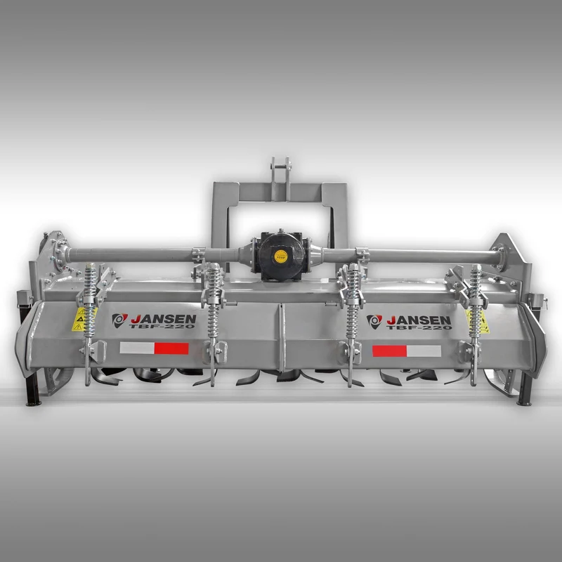 Traktorfräse Jansen TBF-220, Bodenfräse, Heckfräse, Ackerfräse. 2,20 m