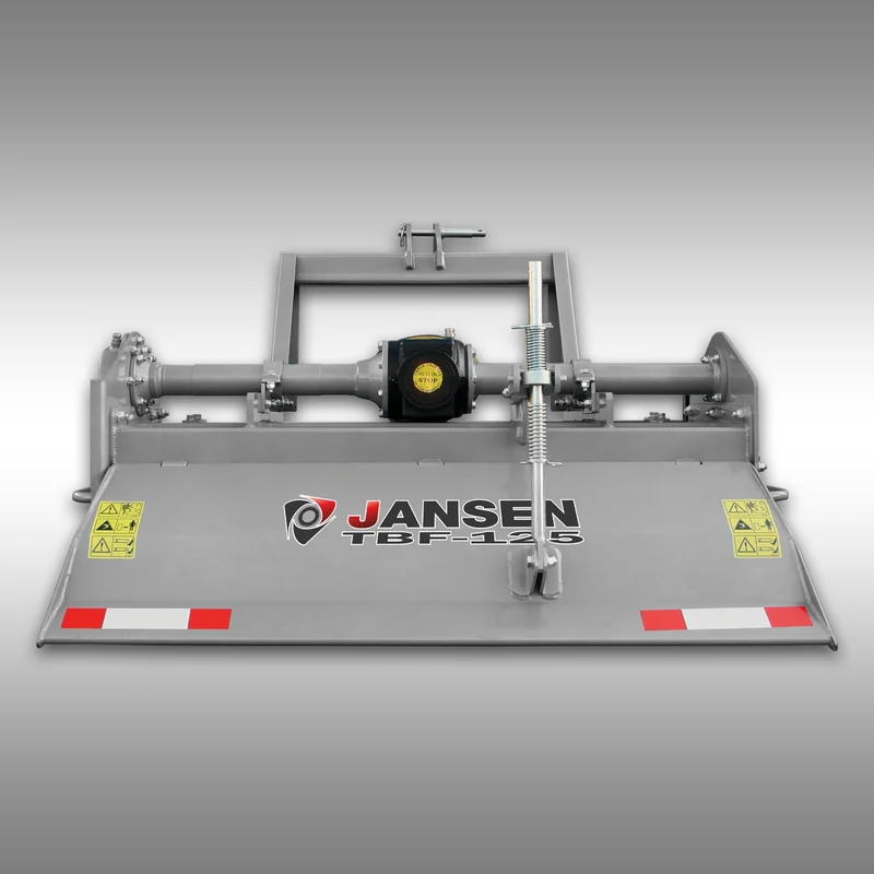 Traktorfräse Jansen TBF-125, Bodenfräse, Heckfräse, Ackerfräse, 1,25 m