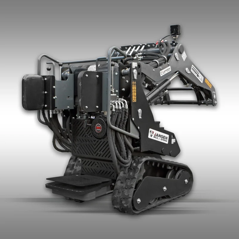 Kompaktlader Jansen KL-200, Stand-On Skid Steer, Multilader, Raupen