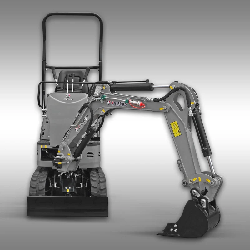 Minibagger Jansen MB-800, Kompaktbagger, Benzin, Komplett-Set