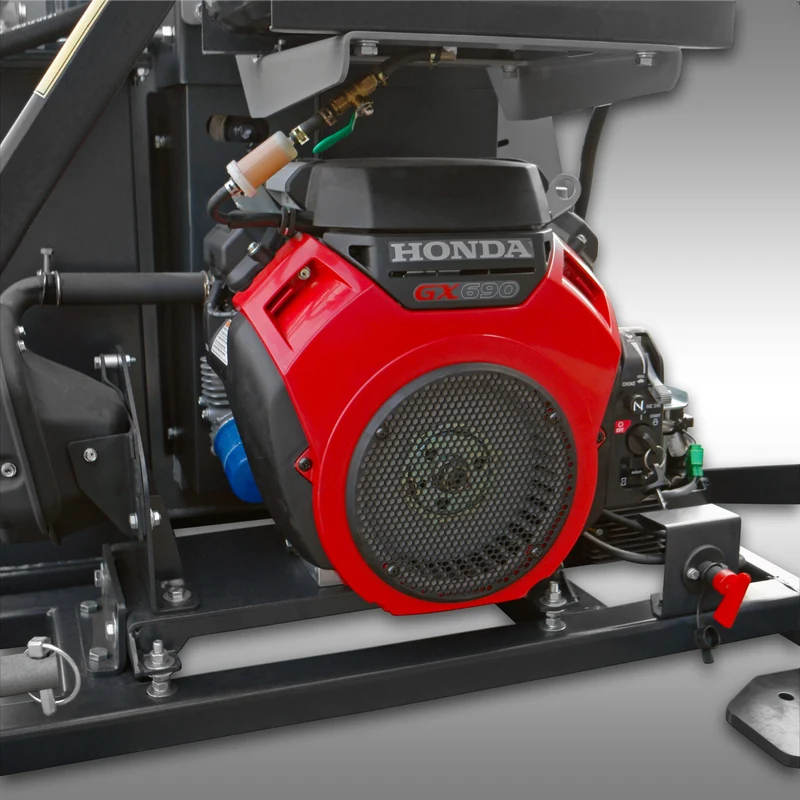 Schredder Jansen GTS-5000H, Gartenhäcksler, 22PS HONDA