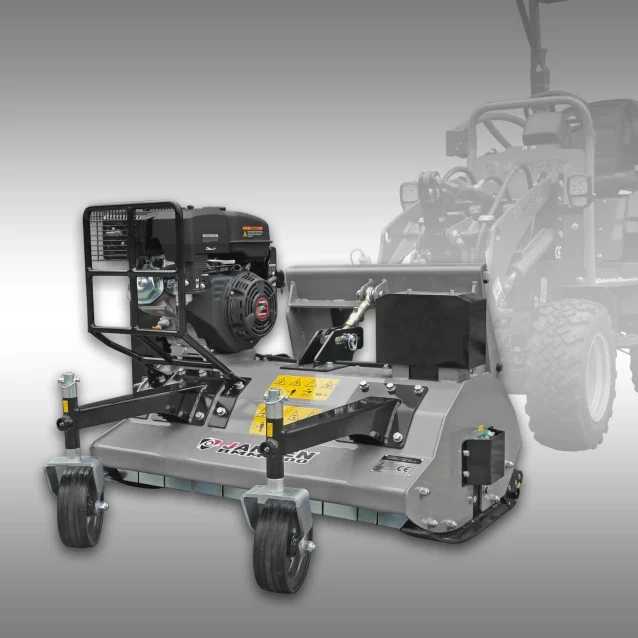Frontmulcher Jansen BMM-100 HL-500E, Schlegelmulcher, Benzin, Mähwerk