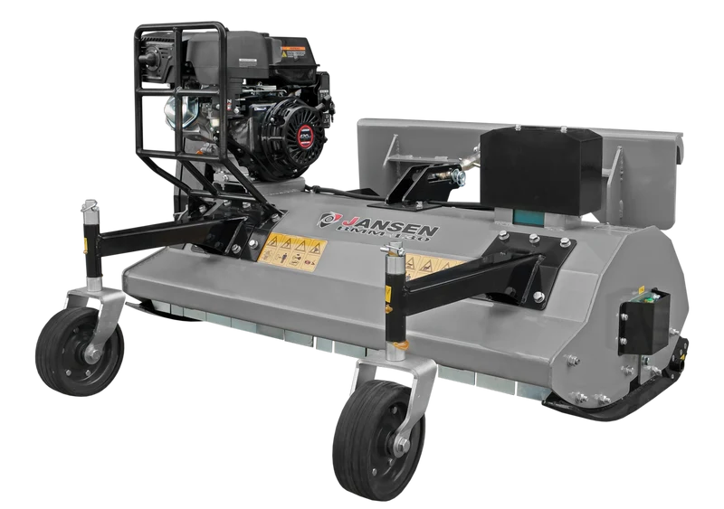 Frontmulcher Jansen BMM-130, Schlegelmulcher, Benzin, Mähwerk