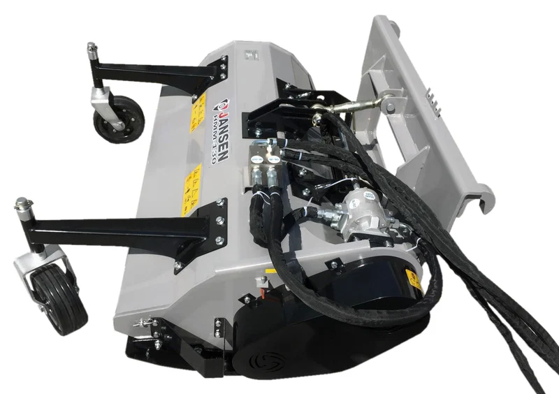 Hydraulischer Frontmulcher Jansen HMM-130, Schlegelmulcher, Mähwerk