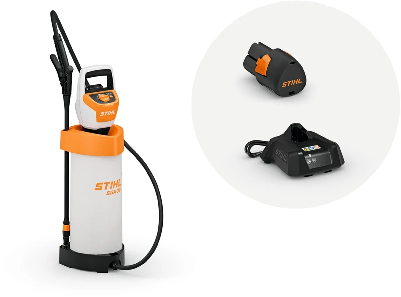 STIHL Akku-Spritzgerät SGA 30 Set mit Akku AS 2 und Ladegerät