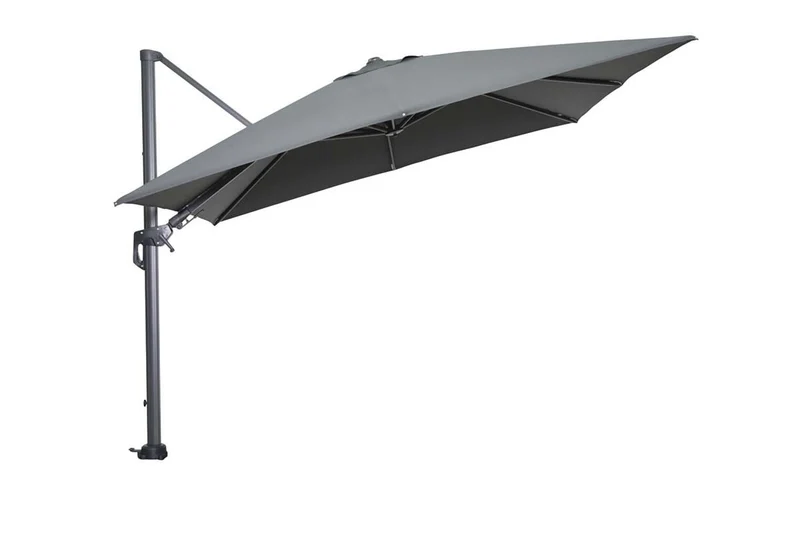 Garden Impressions Hawaii parasolset 300x300 donkergrijs 90 kg