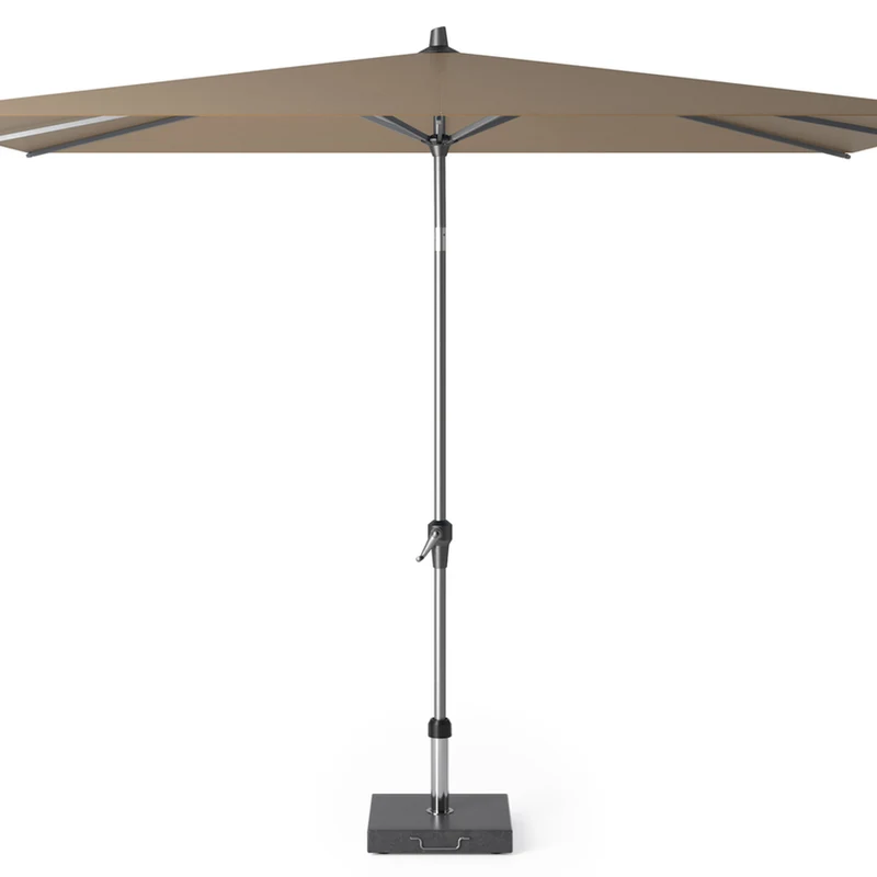 Platinum Sun & Shade parasol Riva 300x200 taupe