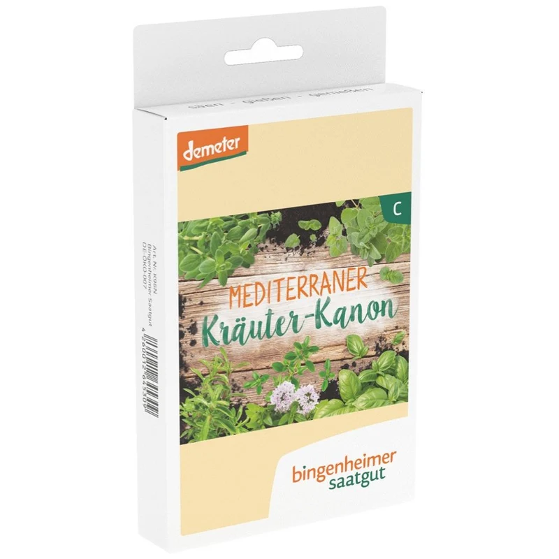 BIO Saatgut Mediterrane Kräuter Saatgutbox