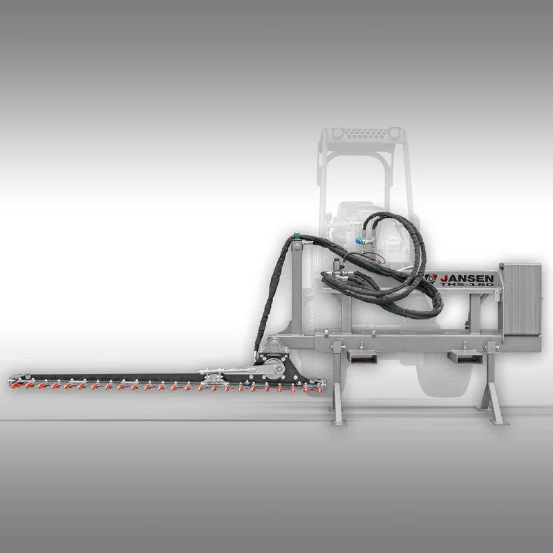 Traktor Hecken Schere Jansen THS-180, Mähbalken, Frontlader, 180 cm
