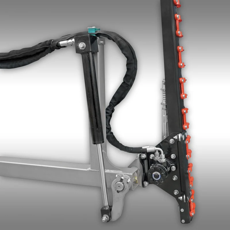Traktor Hecken Schere Jansen THS-180, Mähbalken, Frontlader, 180 cm