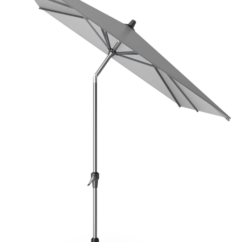 Platinum Sun & Shade parasol Riva 300x200 lichtgrijs