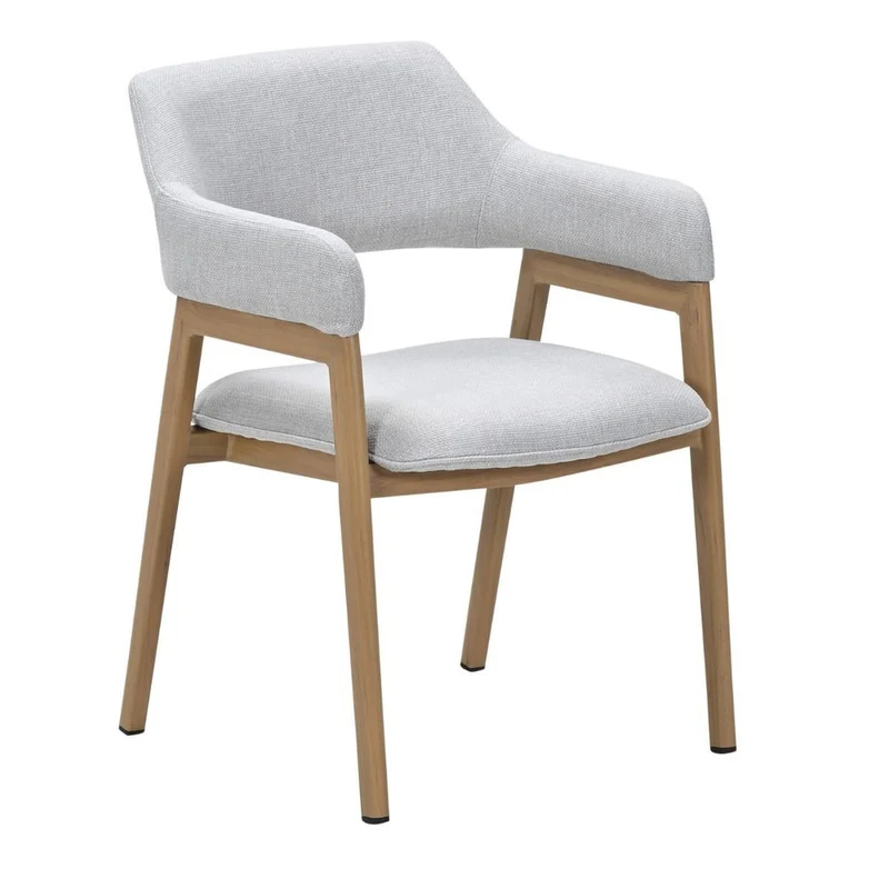 Selina dining tuinstoel - light teak look - valley sand - Bruin