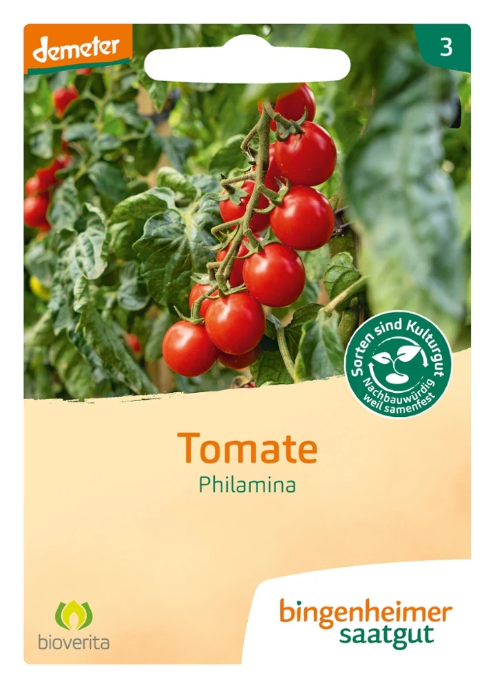 BIO Saatgut Cocktailtomate Tomate Philamina (AS)