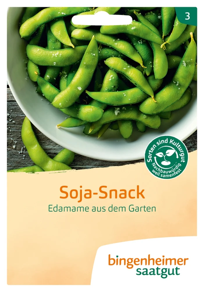 BIO Saatgut Edamame Sojabohne Green Shell