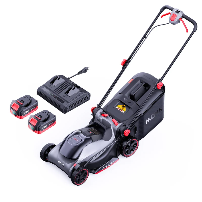 MOVA GL415 Rasenmäher à 40 V und 38 cm mit bürstenlosem Motor